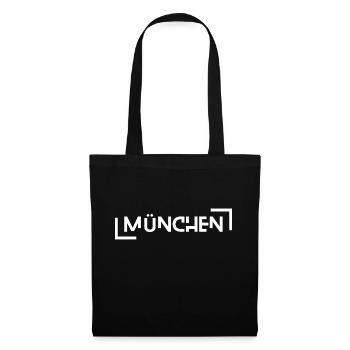 Munich - Sac en tissu - noir - Devant