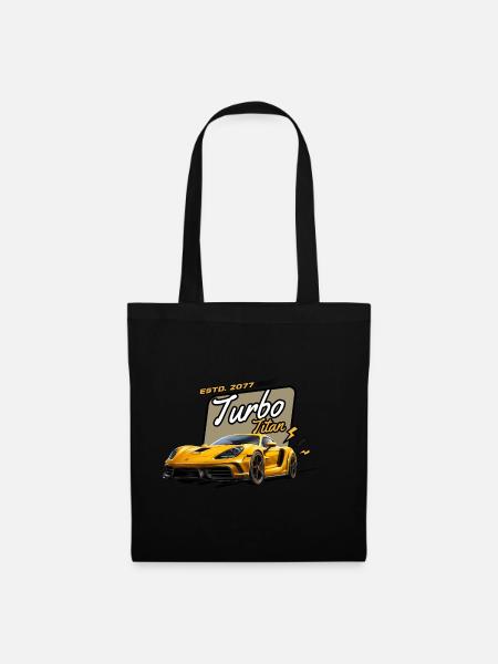 Turbo Titan Boost-Geschwindigkeit - Stoffbeutel - Schwarz