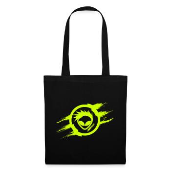 Alien Cut Scratch Fluo - Stoffbeutel - Schwarz - Vorne