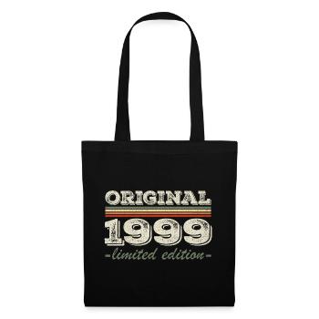 Légende depuis 1999 Né en 1999 Anniversaire 1999 - Sac en tissu - noir - Devant