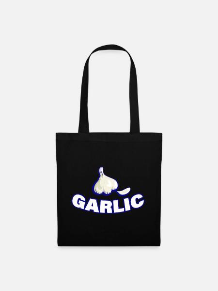 GARLIC - Stoffbeutel - Schwarz