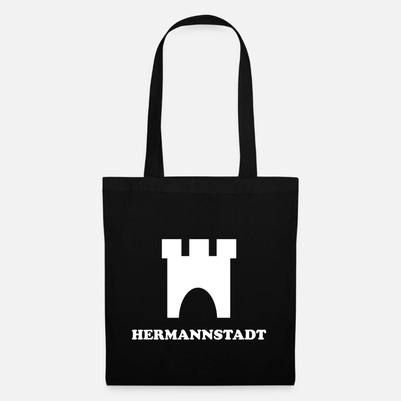 Die Hermannstädter Sachsen - Stoffbeutel - Schwarz