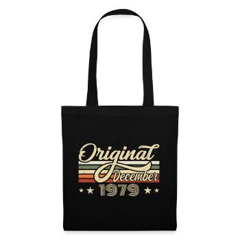 December 1979 - Birthday present December 1979 - Tote Bag - black - Front
