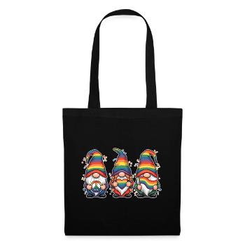 LGBTQ Pride Month - Liebe ist Liebe - Stoffbeutel - Schwarz - Vorne
