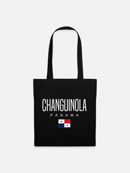 Changuinola Panama Panamaer - Stoffbeutel - Schwarz