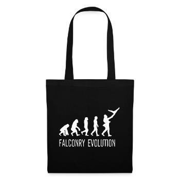 Evolution of Falconry - Tote Bag - black - Front