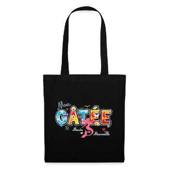 Ma Gatée, Expression marseillaise, valentines gift - Tote Bag - black - Front