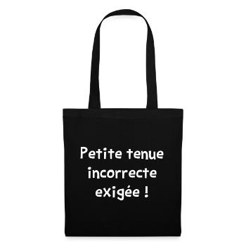 INCORRECT OUTFIT REQUIRED! (love) - Tote Bag - black - Front