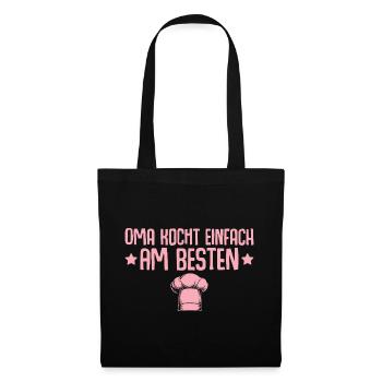 Grandma simply cooks best - Mother's Day - Tote Bag - black - Front