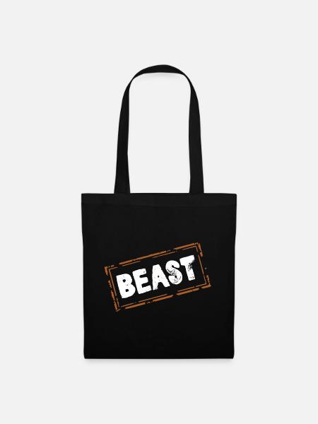 Beast - Stoffbeutel - Schwarz
