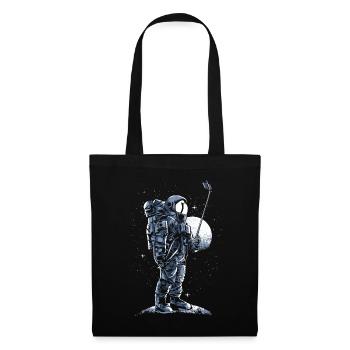Astronaut - Stoffbeutel - Schwarz - Vorne