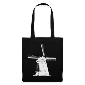 Windmill Netherlands - Tote Bag - black - Front