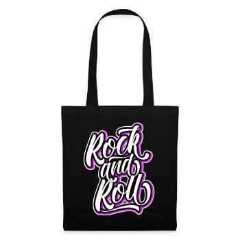 Rock n Roll - Sac en tissu - noir - Devant