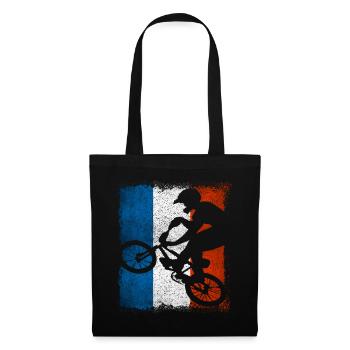 BMX France / bmx / Bmx / Vélo / Fahrrad - BMX - Sac en tissu - noir - Devant