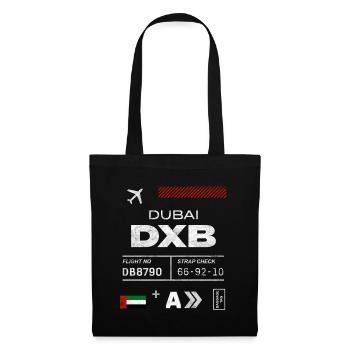Dubai airport tag - Tote Bag - black - Front
