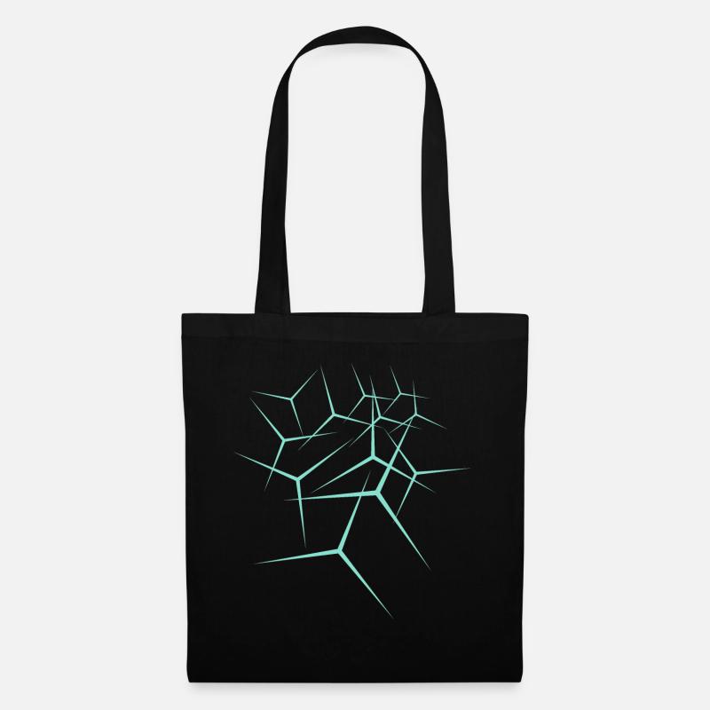 Pattern Star Graphics - Tote Bag - black