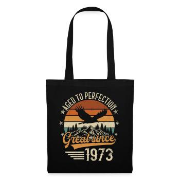 1973 Vintage Vintage Retro Birthday Gift - Tote Bag - black - Front