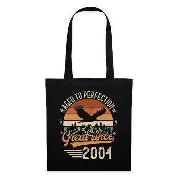 2004 Vintage Vintage Retro Birthday Gift - Tote Bag - black - Front