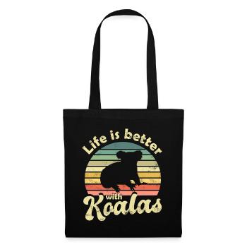 Koala Koala Bear - Tote Bag - black - Front