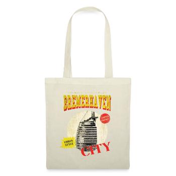 Bremerhaven Germany City Skyline Vintage - Tote Bag - nature - Front