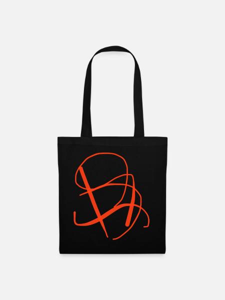 Geschenkidee für Kunststudent - Stoffbeutel - Schwarz