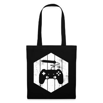 Artiste 2D - Sac en tissu - noir - Devant