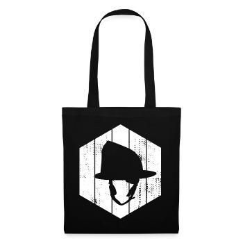 Firefighter Helmet Sketch - Tote Bag - black - Front