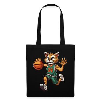 Gueule de bois du basket-ball - Sac en tissu - noir - Devant