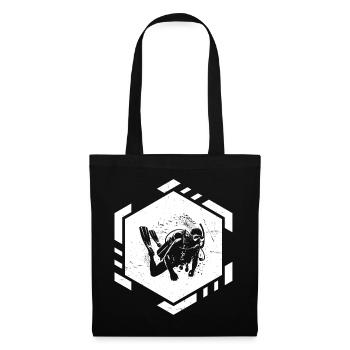 Scuba Diving Free Dive Scuba Diver Diving - Tote Bag - black - Front