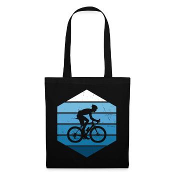Rennradfahren Roadbike Herren Road Bike Damen - Stoffbeutel - Schwarz - Vorne