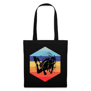 Free Dive Men's Diving Scuba Diver Diving - Tote Bag - black - Front