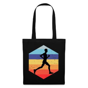 Race Fitness Running Jogging Hommes Running - Sac en tissu - noir - Devant