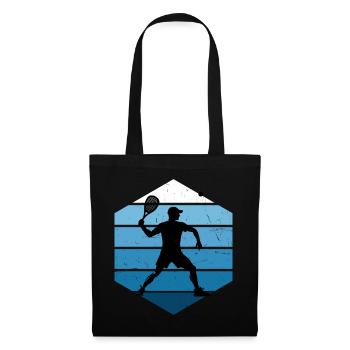 Women's Men's Pickleball Pickleball Pickleball Racquetb - Tote Bag - black - Front