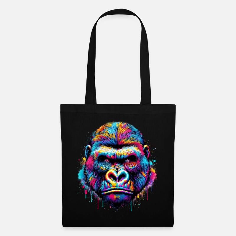 Gorilla - Tote Bag - black