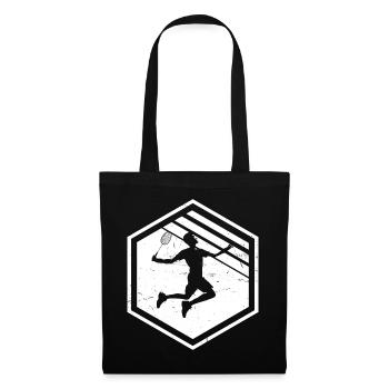 Women's Badminton Players Badminton Squash Badminton - Tote Bag - black - Front