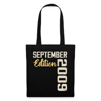 September 2009 - 15th Anniversary September 2009 - Tote Bag - black - Front