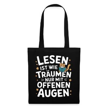 Chat Chats Amoureux Chat Propriétaire Chaton - Sac en tissu - noir - Devant