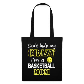 Crazy Basketball Mom - Tote Bag - black - Front