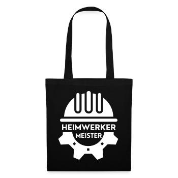 DIY Master – Proud DIY Design - Tote Bag - black - Front