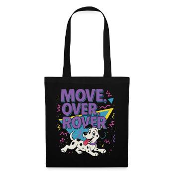 Move over Rover - 80er - Stoffbeutel - Schwarz - Vorne