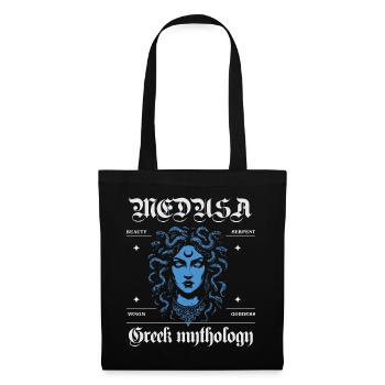 Mythological Medusa Design - Tote Bag - black - Front
