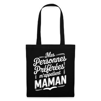My Favorite People Call Me Mom - Tote Bag - black - Front