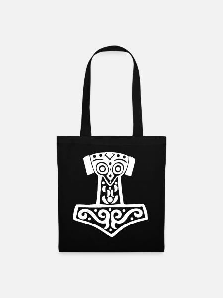 Marteau de Thor (blanc) - Tygväska - svart