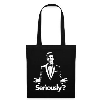 Seriously? Elegant Gala Silhouette - Tote Bag - black - Front