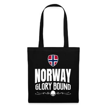 NORWAY GLORY - Tote Bag - black - Front