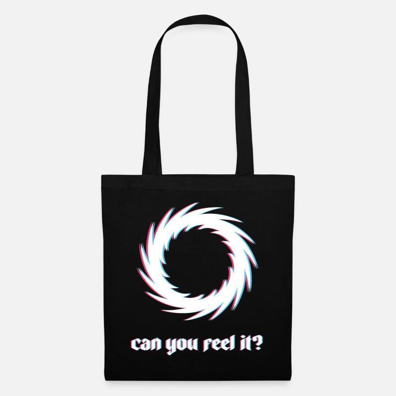 Tu sens que ça dérape - Sac en tissu - noir