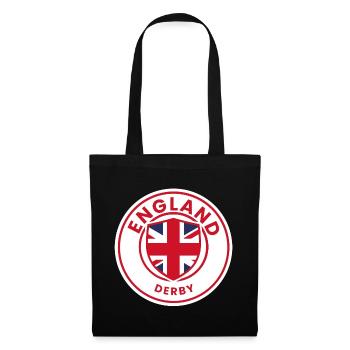 Union Jack Shield Design - Tote Bag - black - Front