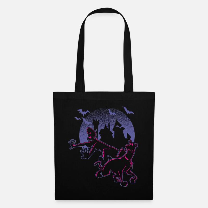 Scooby-Doo Mystery Halloween Mit Scooby & Shaggy  - Stoffbeutel - Schwarz
