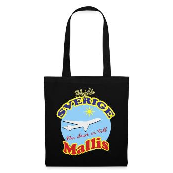 Mallis trip in sunshine by plane - Tote Bag - black - Front