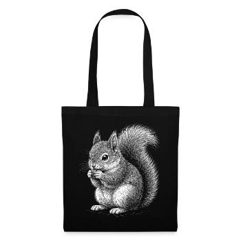 Squirrel - Tote Bag - black - Front